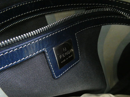 FENDI Mamma denim shoulder bag