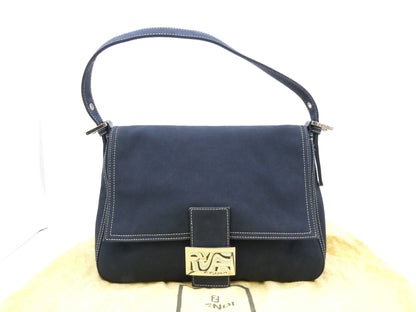 FENDI Mamma denim shoulder bag