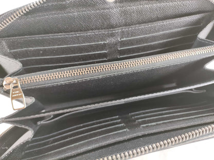 LOUIS VUITTON M61698 Monogram Louis Vuitton Zippy XL Monogram Eclipse Wallet