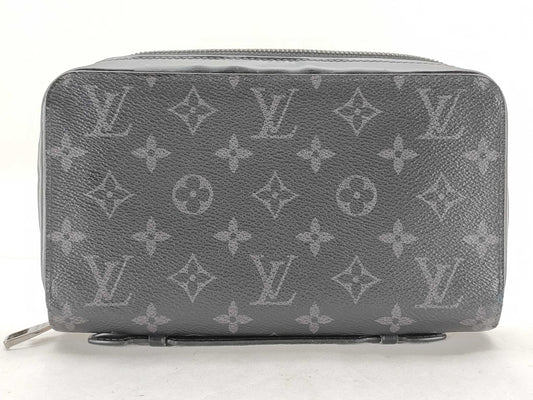 LOUIS VUITTON M61698 Monogram Louis Vuitton Zippy XL Monogram Eclipse Wallet