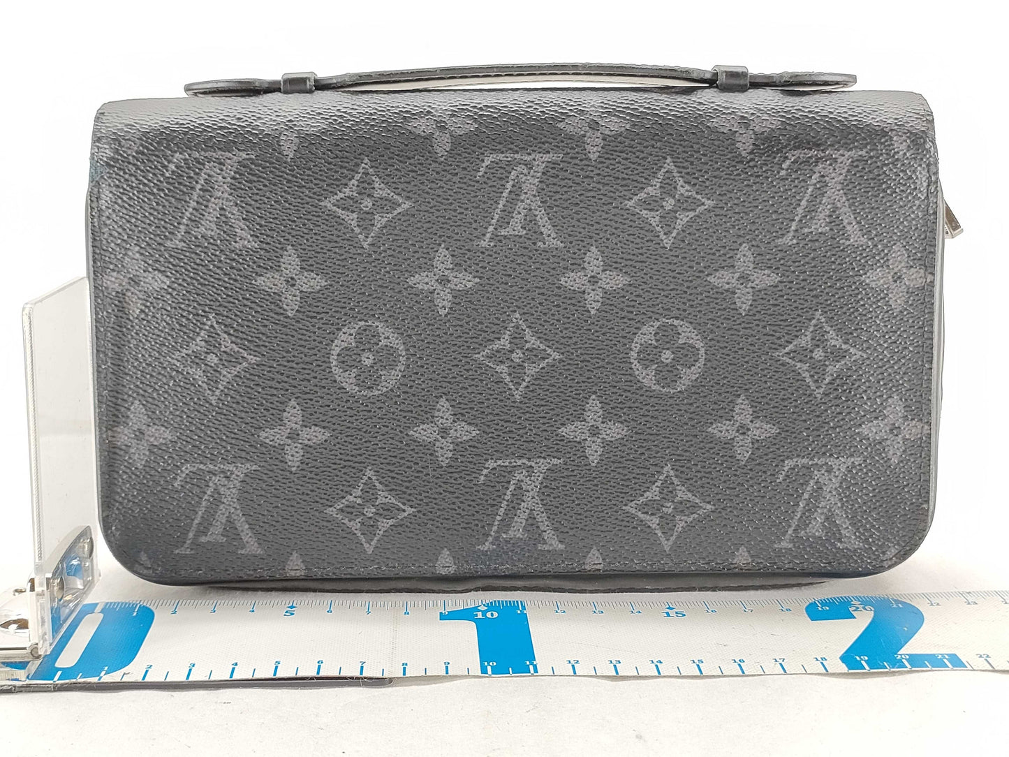 LOUIS VUITTON M61698 Monogram Louis Vuitton Zippy XL Monogram Eclipse Wallet