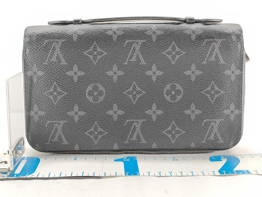 LOUIS VUITTON M61698 Monogram Louis Vuitton Zippy XL Monogram Eclipse Wallet