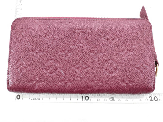 LOUIS VUITTON M60549 Monogram Empreinte Louis Vuitton M60549 Monogram Zippy Wallet
