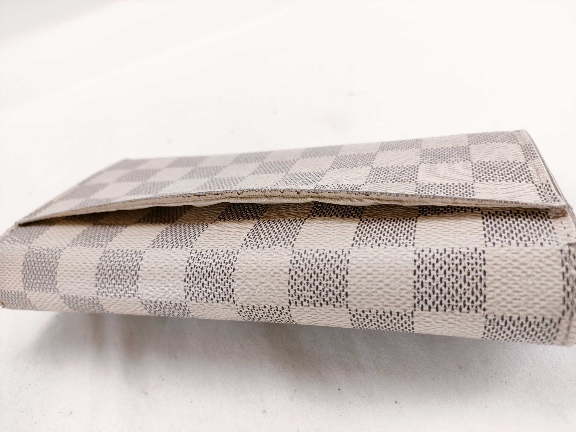 LOUIS VUITTON N61735 Damier Azur Louis Vuitton Damier Azur Portefeuille Sarah Wallet