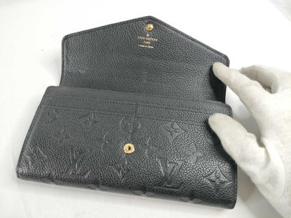 LOUIS VUITTON M61182 Monogram Empreinte Louis Vuitton M61182 Empreinte Sarah Wallet