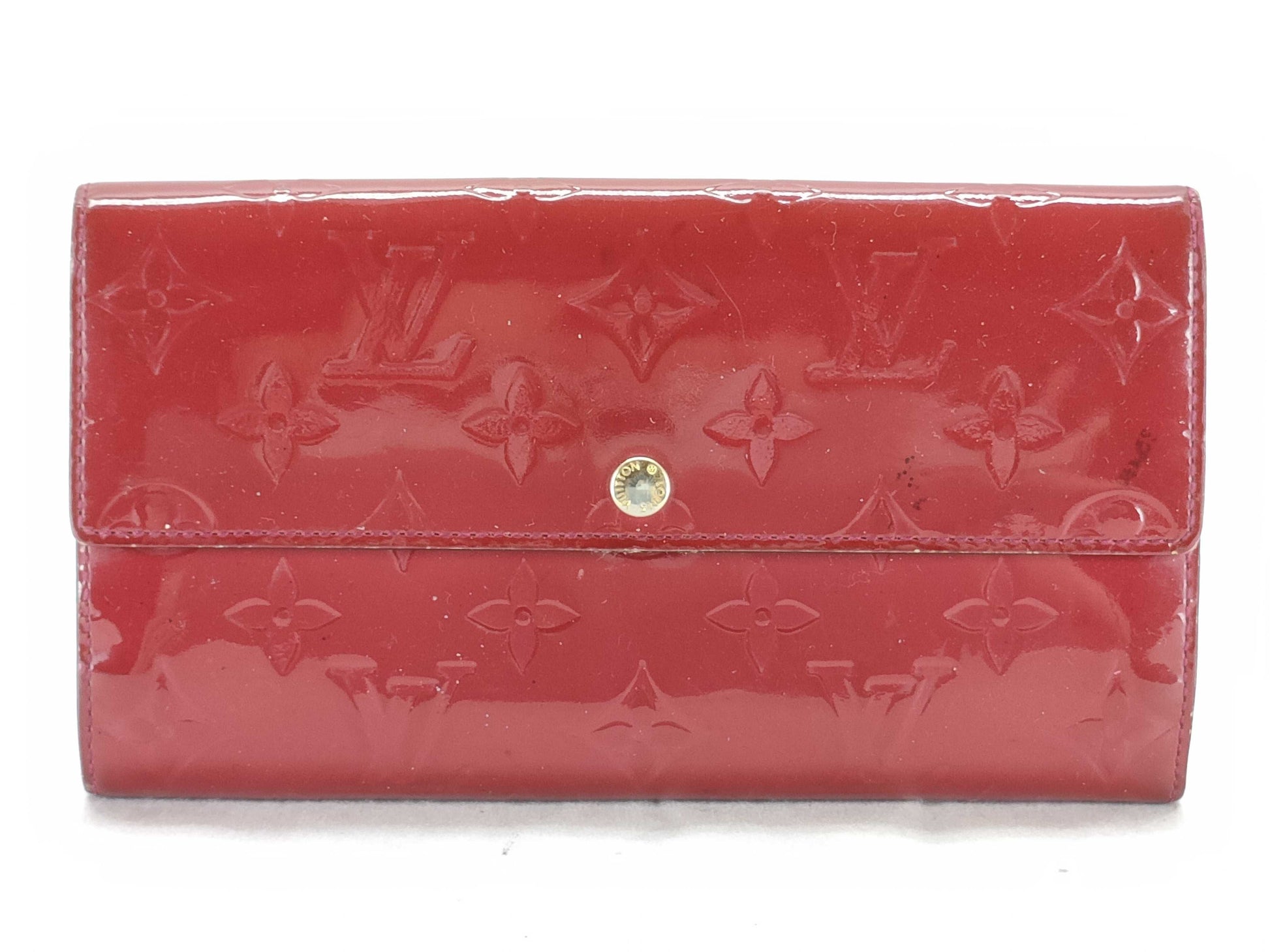 LOUIS VUITTON M93530 Vernis Louis Vuitton Vernis Monogram Long Wallet