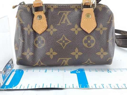LOUIS VUITTON M41534 Monogram Louis Vuitton Mini Speedy Shoulder Bag