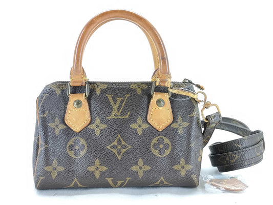 LOUIS VUITTON M41534 Monogram Louis Vuitton Mini Speedy Shoulder Bag