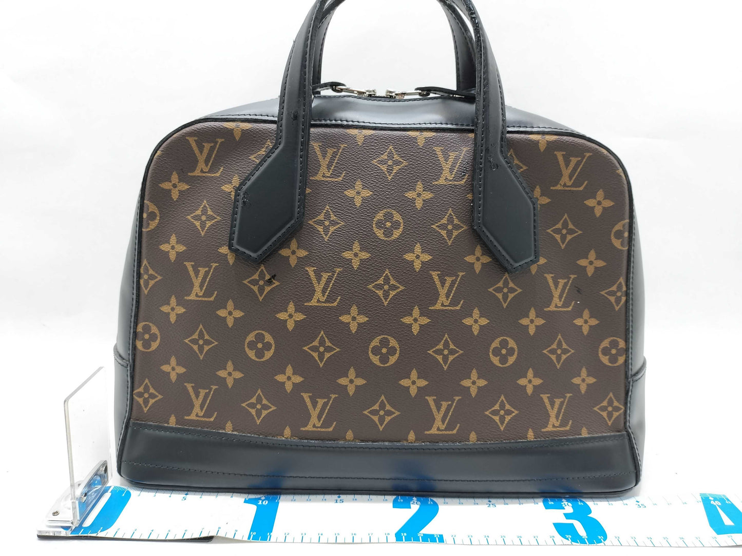 LOUIS VUITTON M40272 Monogram Macassar Louis Vuitton Monogram Macassar Dora MM M40272 Handbag