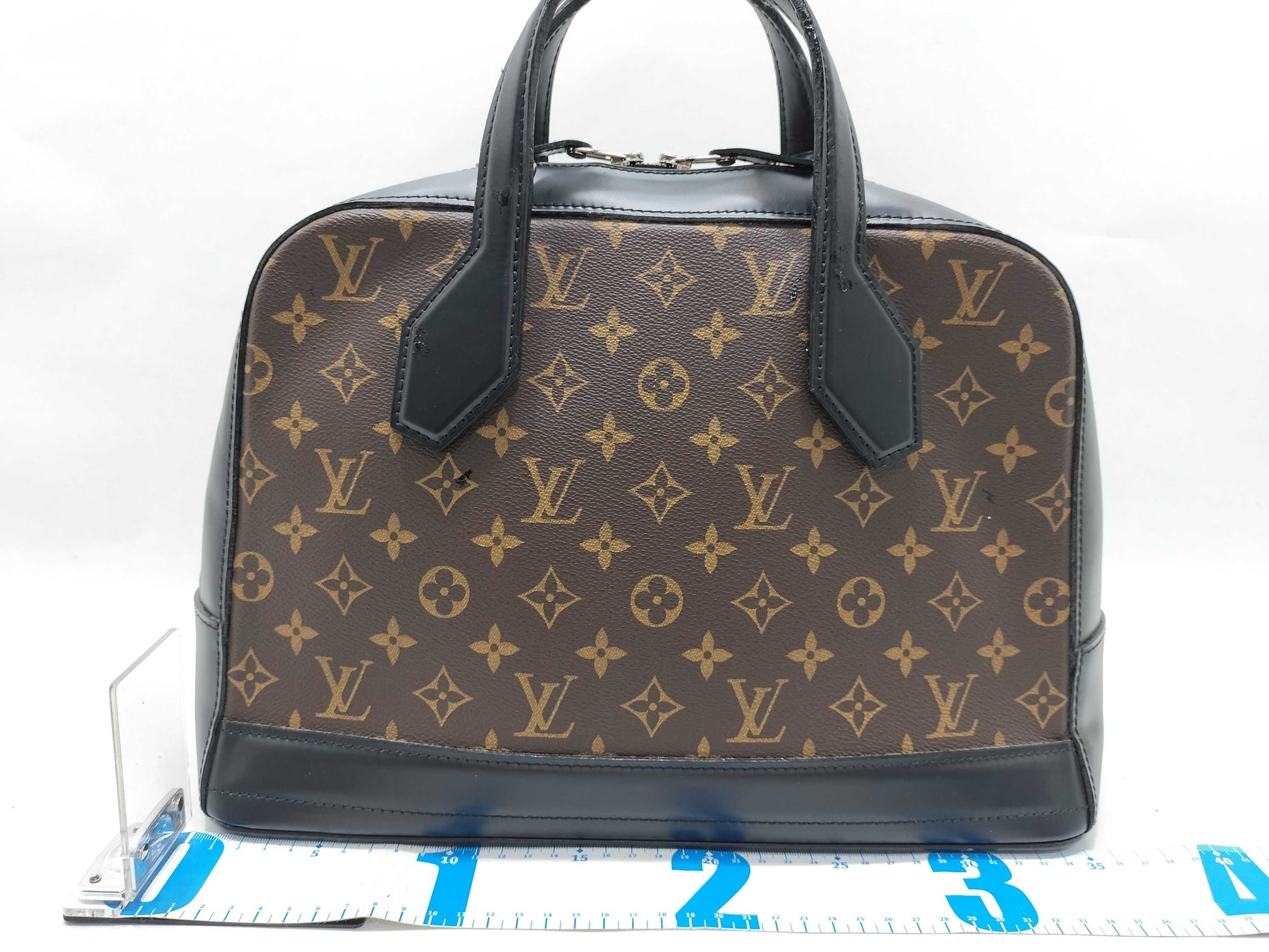LOUIS VUITTON M40272 Monogram Macassar Louis Vuitton Monogram Macassar Dora MM M40272 Handbag