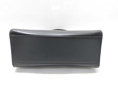 CELINE Gancini Leather Handbag