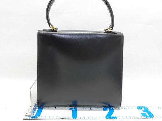 CELINE Gancini Leather Handbag