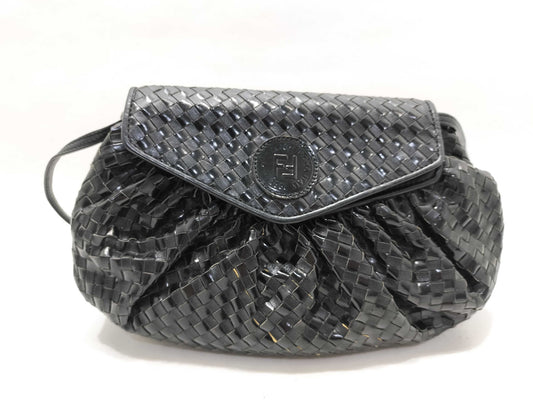 FENDI Braided Shoulder Bag/Clutch Bag