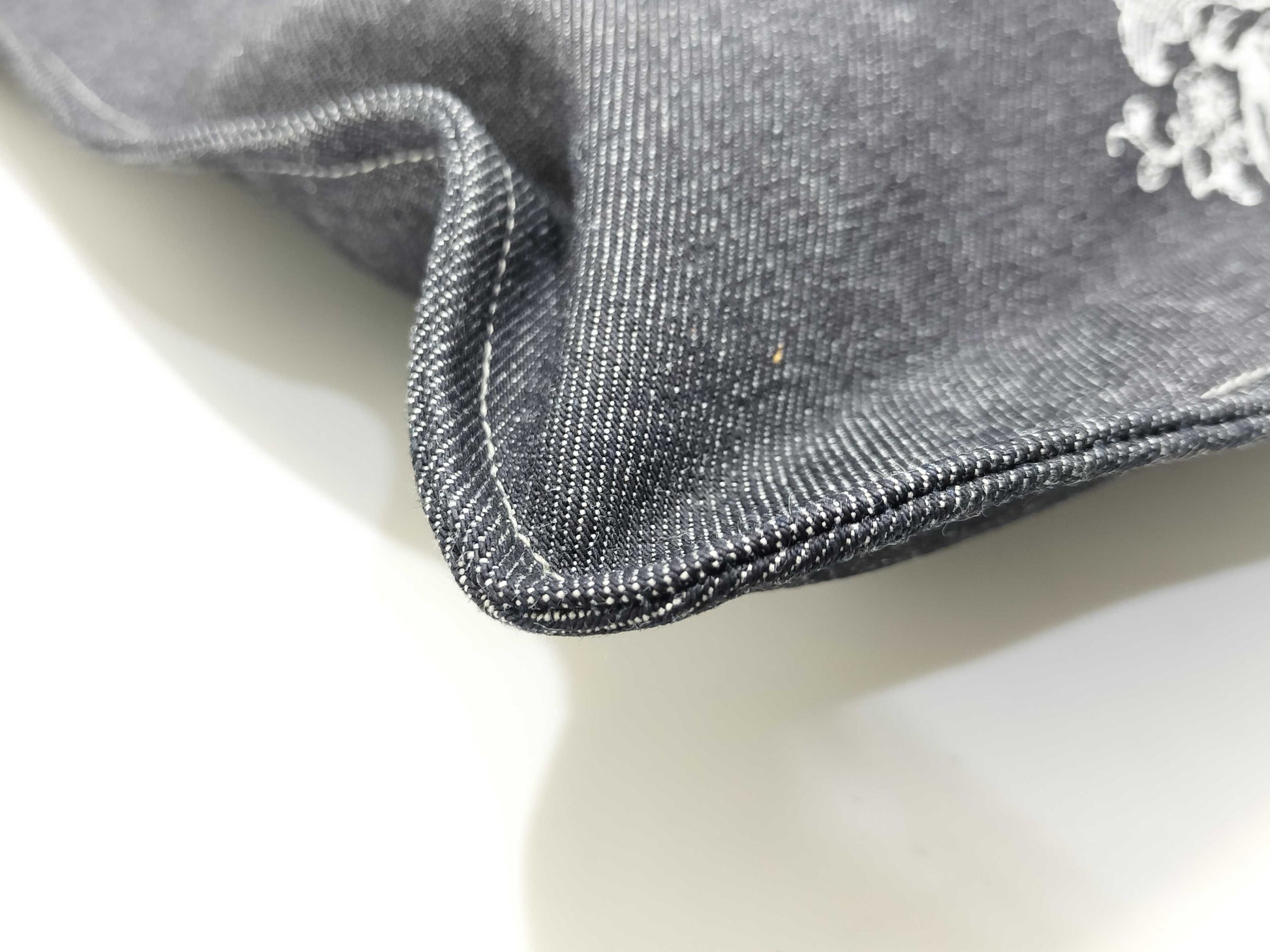 Tiffany & Co. Tiffany Logo Denim Tote Bag