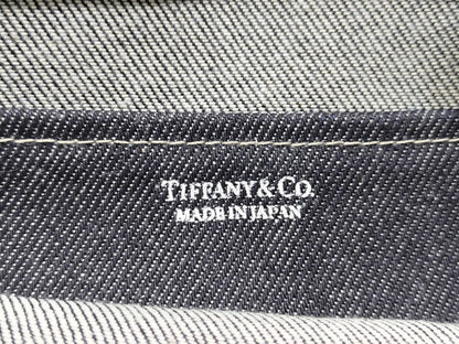 Tiffany & Co. Tiffany Logo Denim Tote Bag
