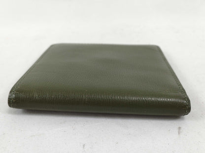 Burberrys Folding Wallet Green Wallet