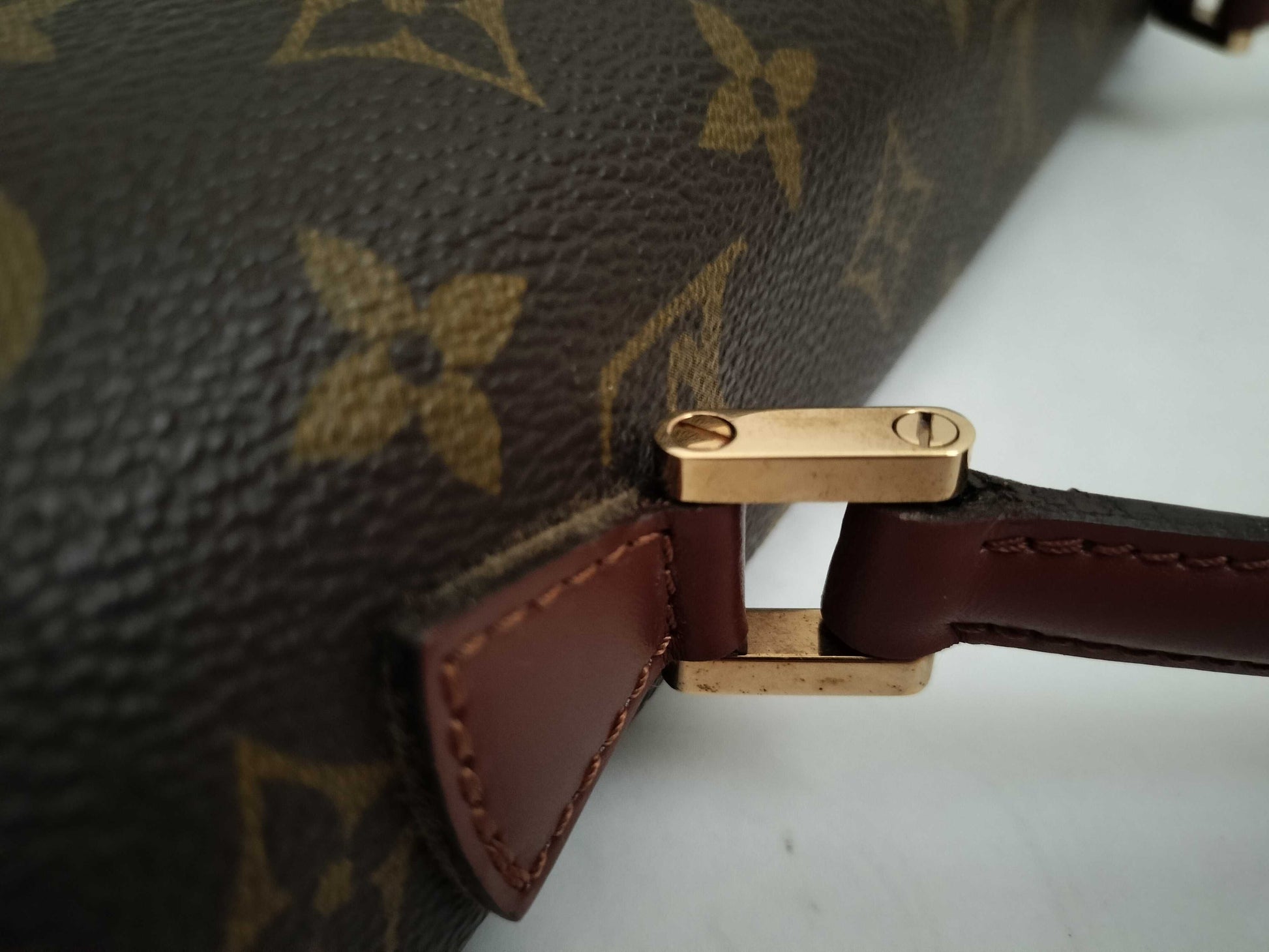 LOUIS VUITTON M51190 Monogram Louis Vuitton Handbag Monogram Monceau Handbag