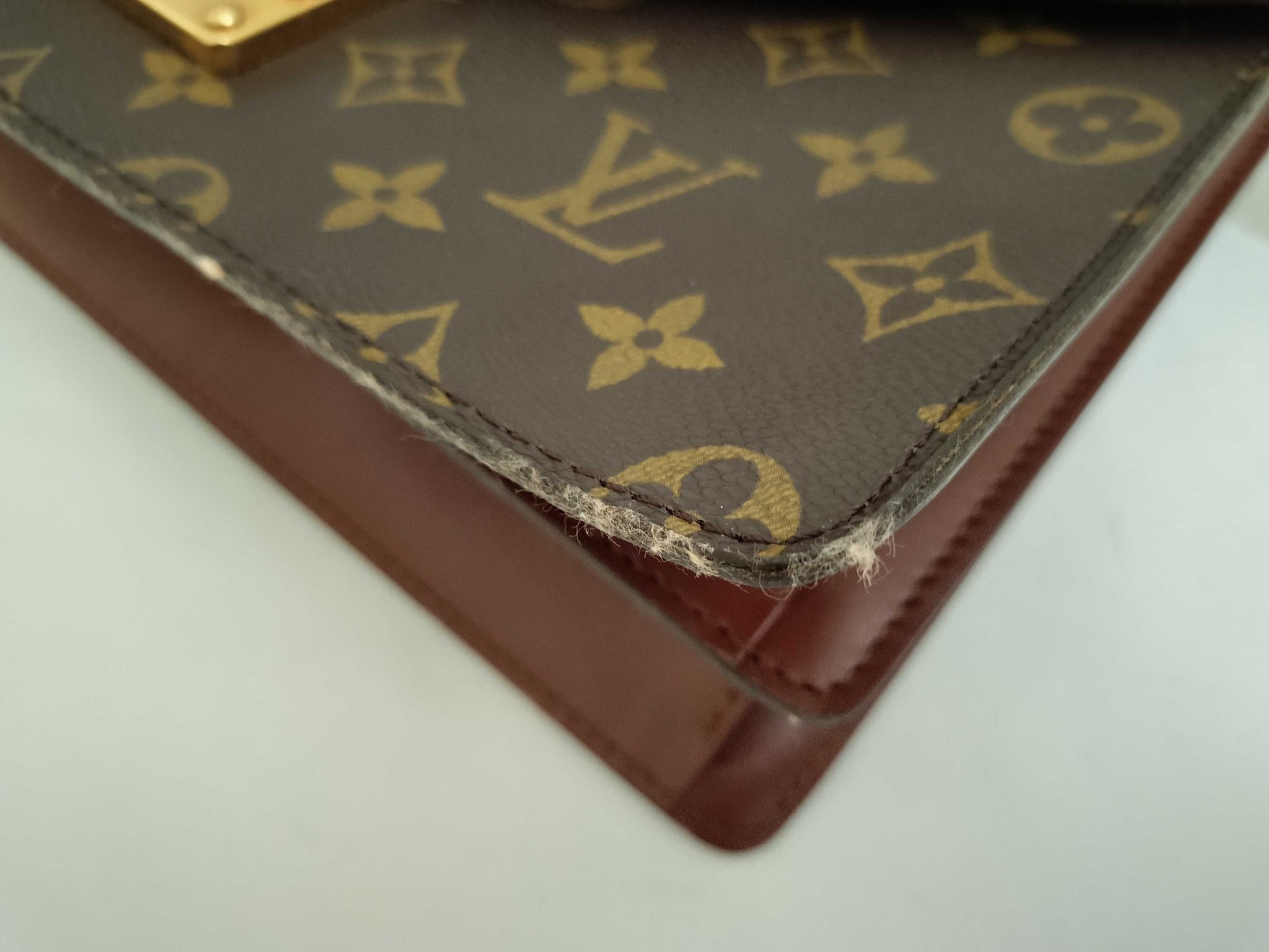 LOUIS VUITTON M51190 Monogram Louis Vuitton Handbag Monogram Monceau Handbag