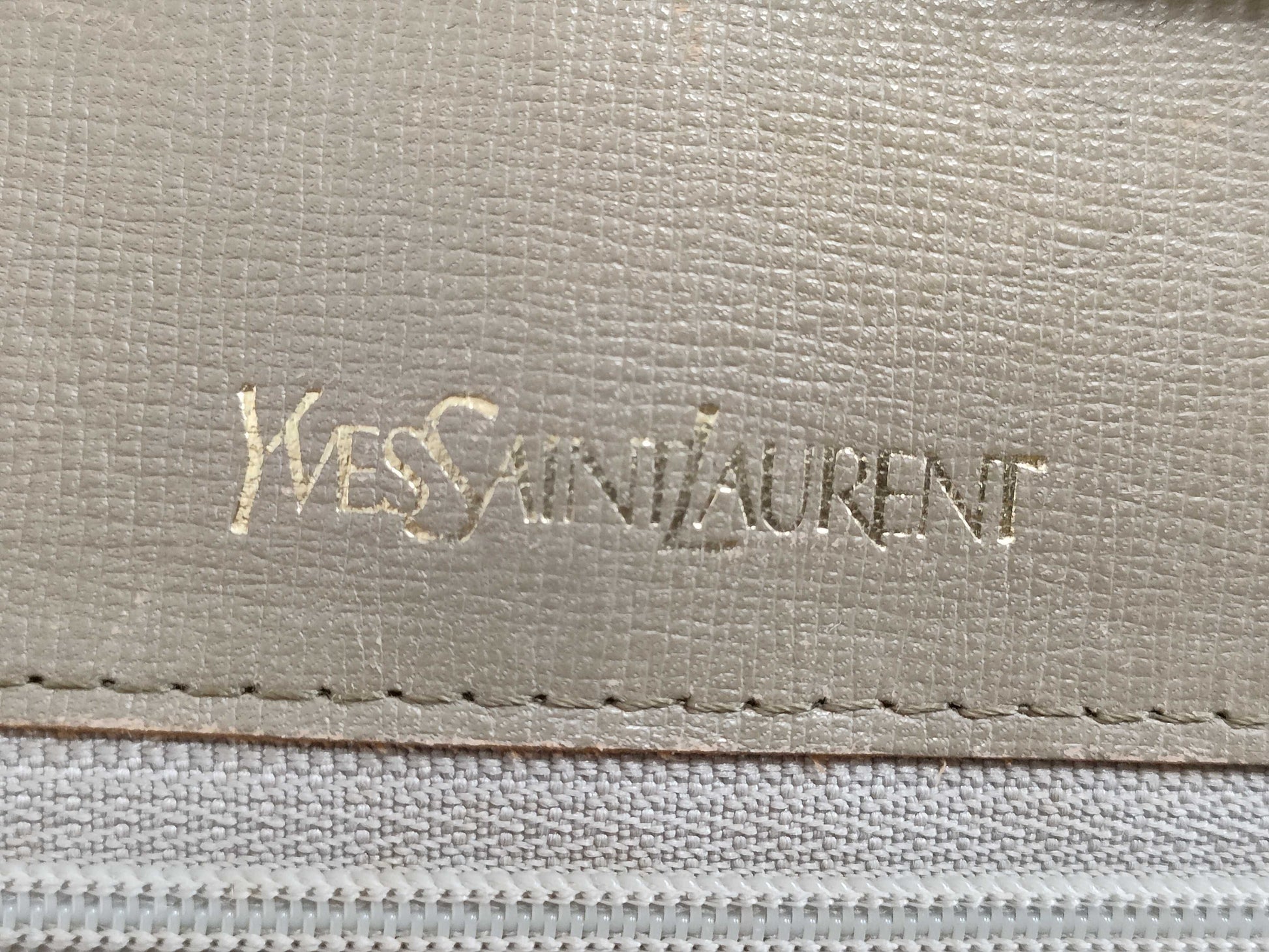 Yves Saint Laurent Zebra Print Shoulder Bag