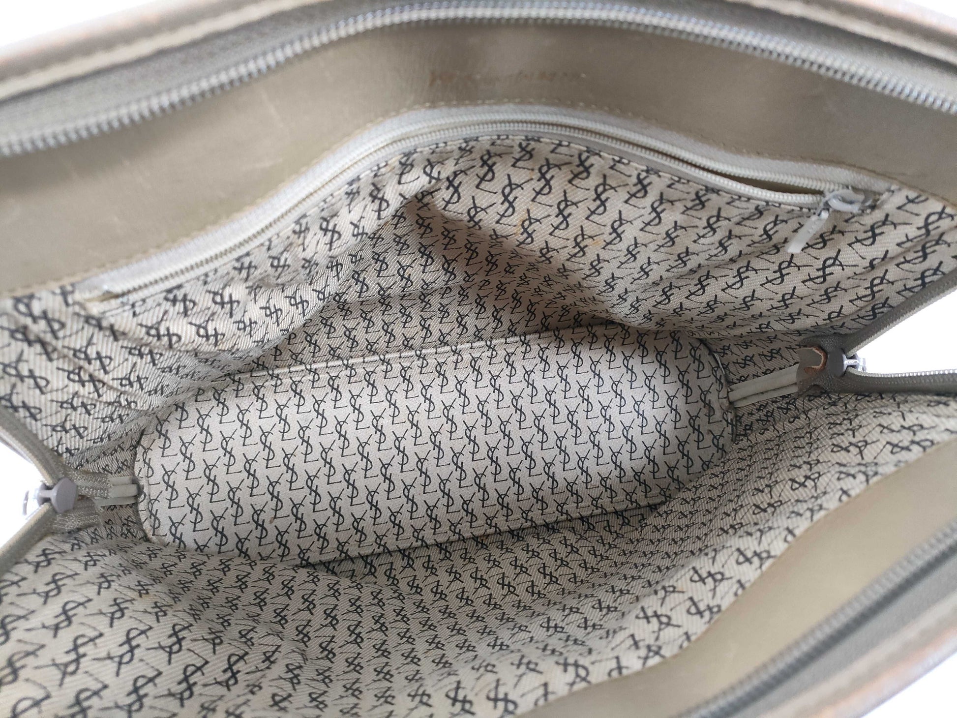 Yves Saint Laurent Zebra Print Shoulder Bag