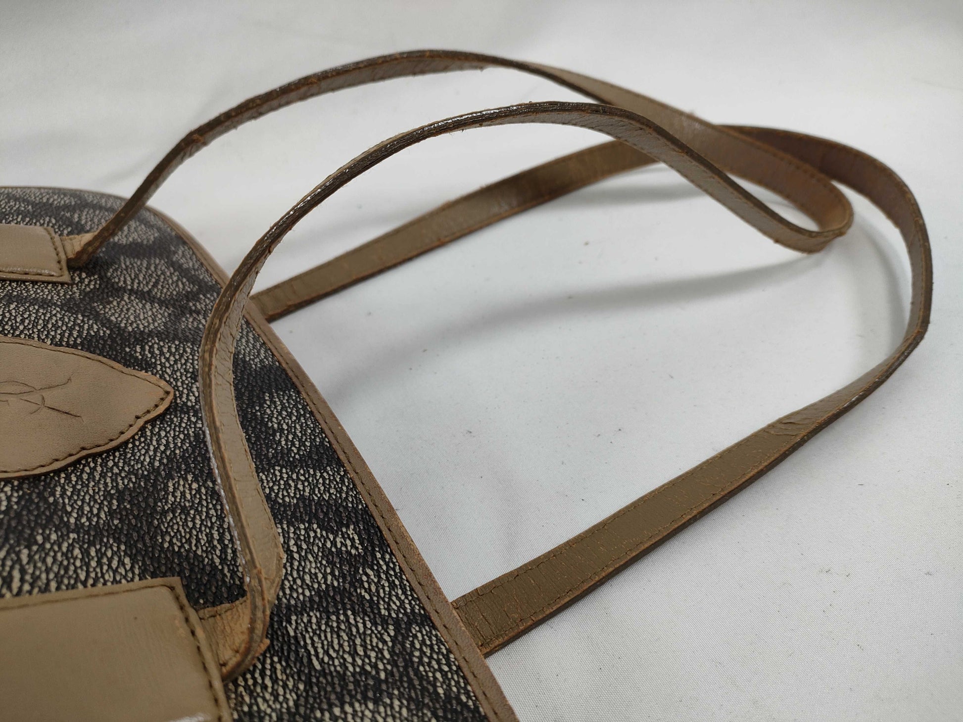 Yves Saint Laurent Zebra Print Shoulder Bag