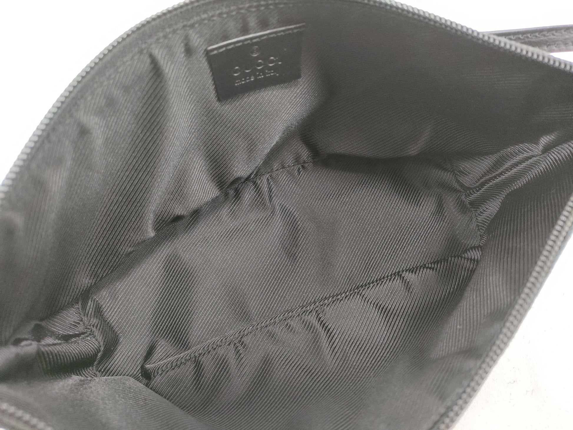 GUCCI GG Canvas GUCCI Gucci Accessory Pouch Canvas Leather Handbag