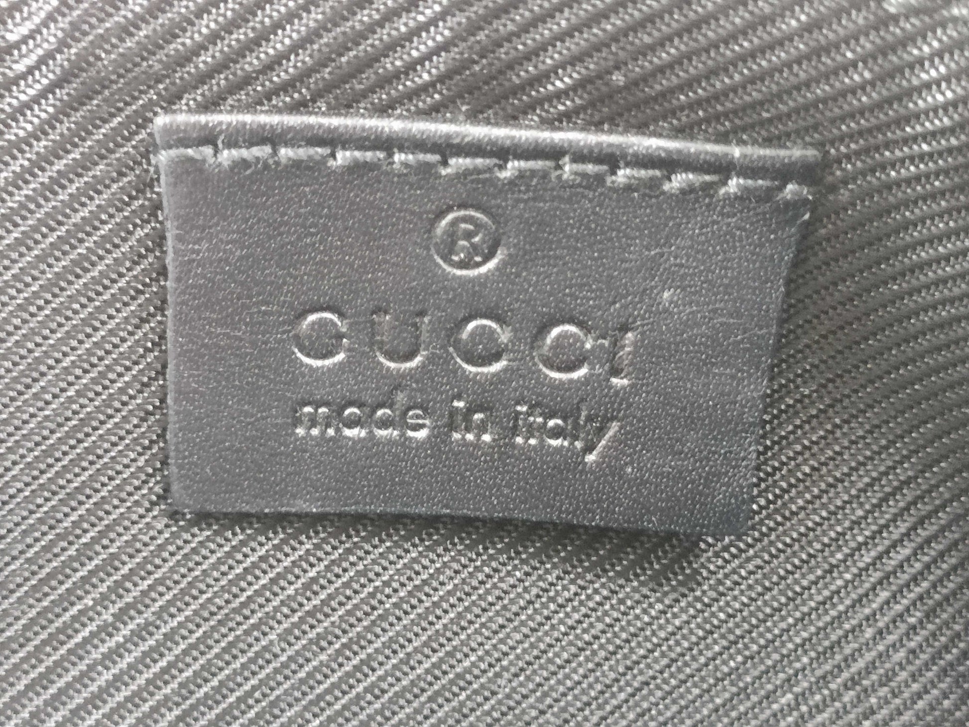 GUCCI GG Canvas GUCCI Gucci Accessory Pouch Canvas Leather Handbag