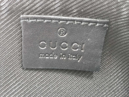 GUCCI GG Canvas GUCCI Gucci Accessory Pouch Canvas Leather Handbag