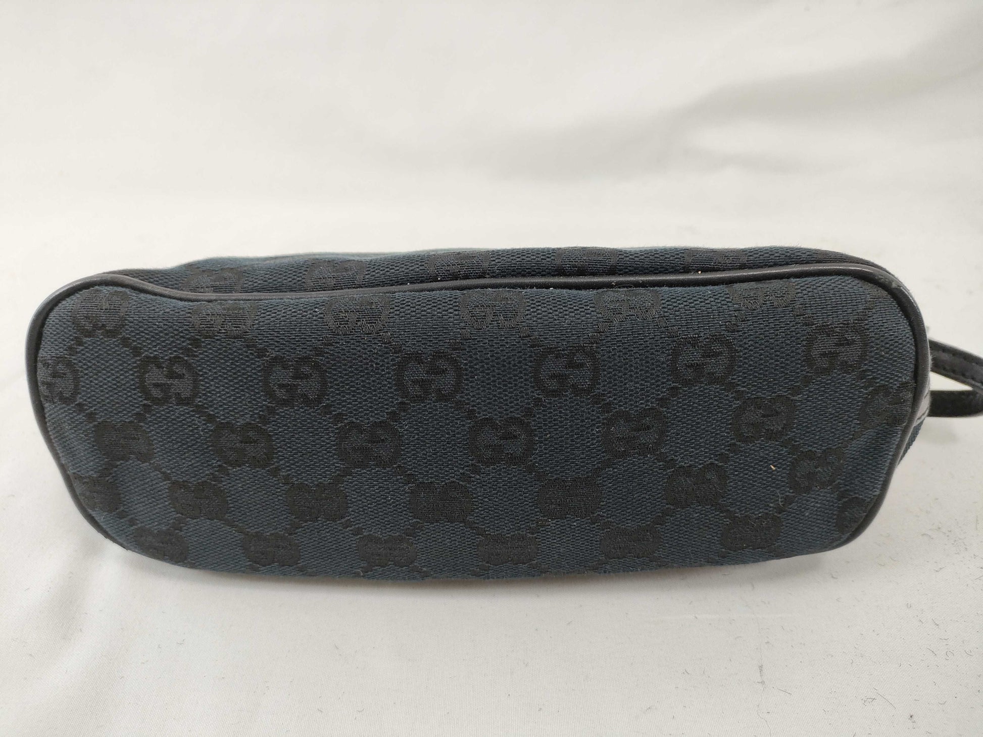 GUCCI GG Canvas GUCCI Gucci Accessory Pouch Canvas Leather Handbag