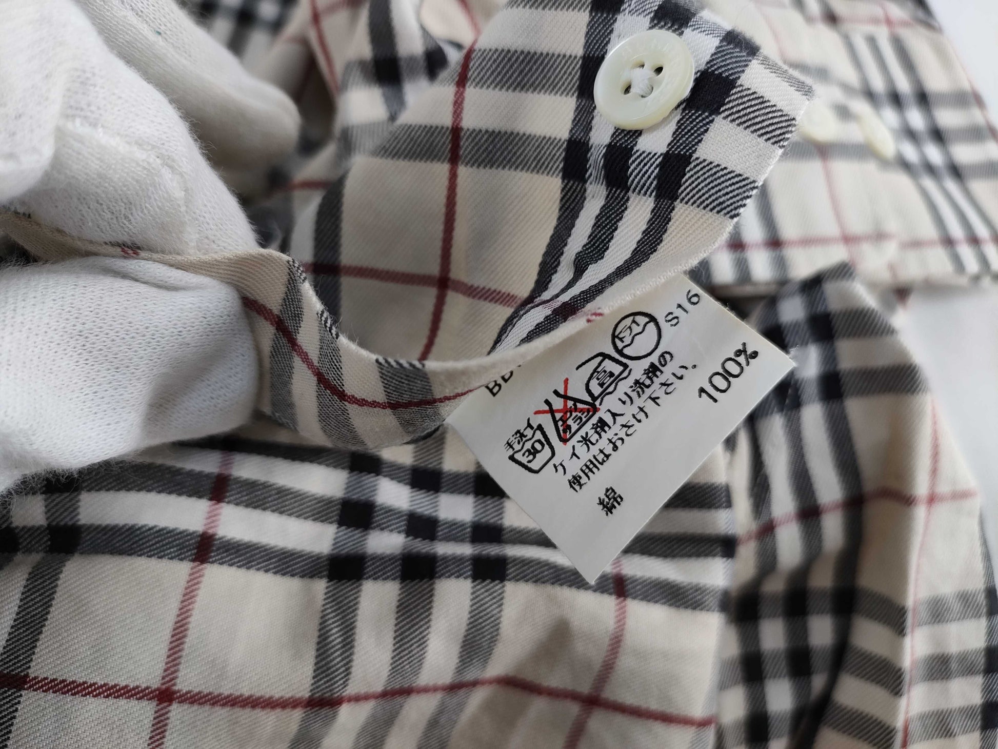 BURBERRY Nova Check Shirt Tops