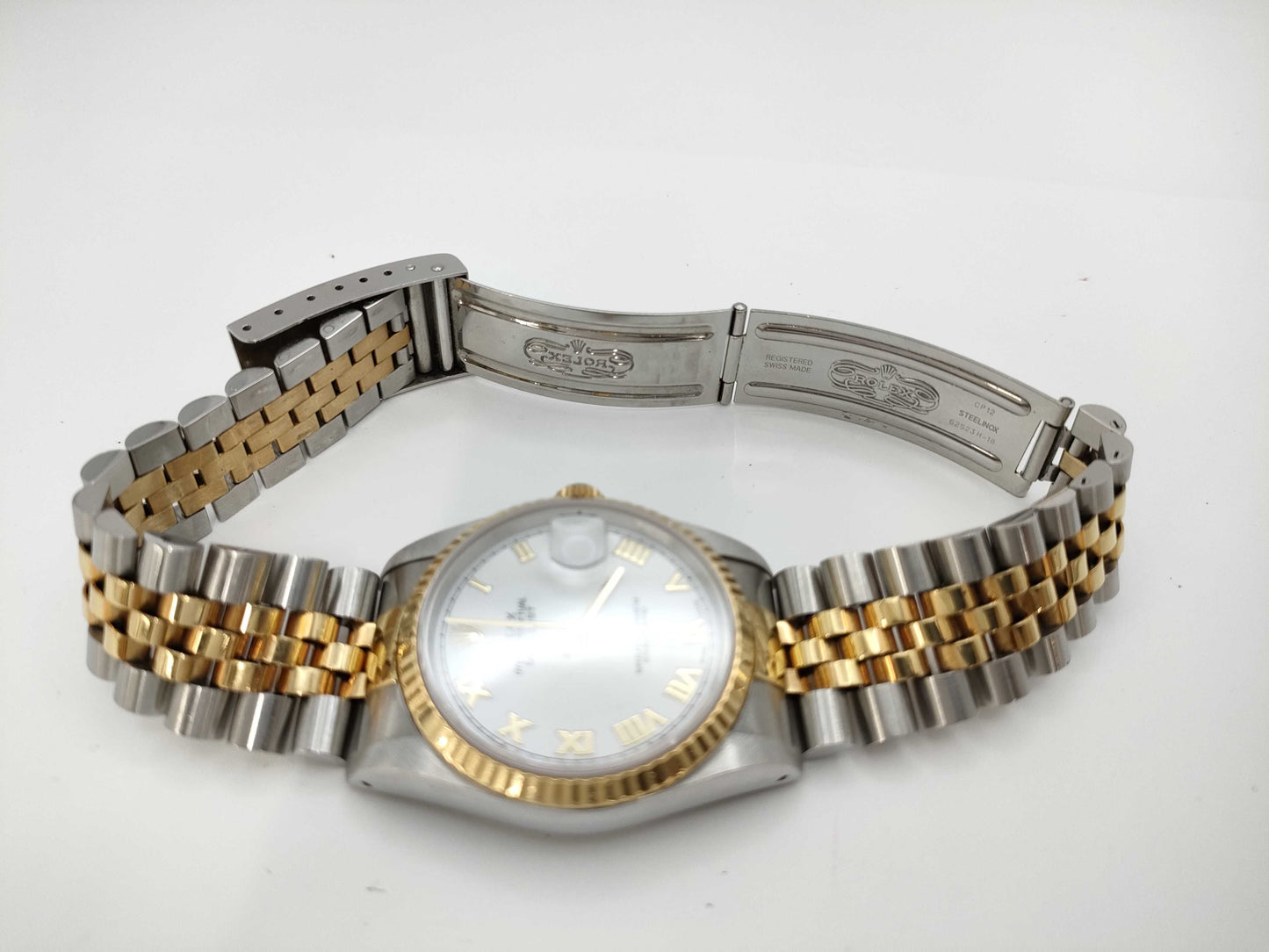 ROLEX 16233 E480781 White Dial Boys' Watch