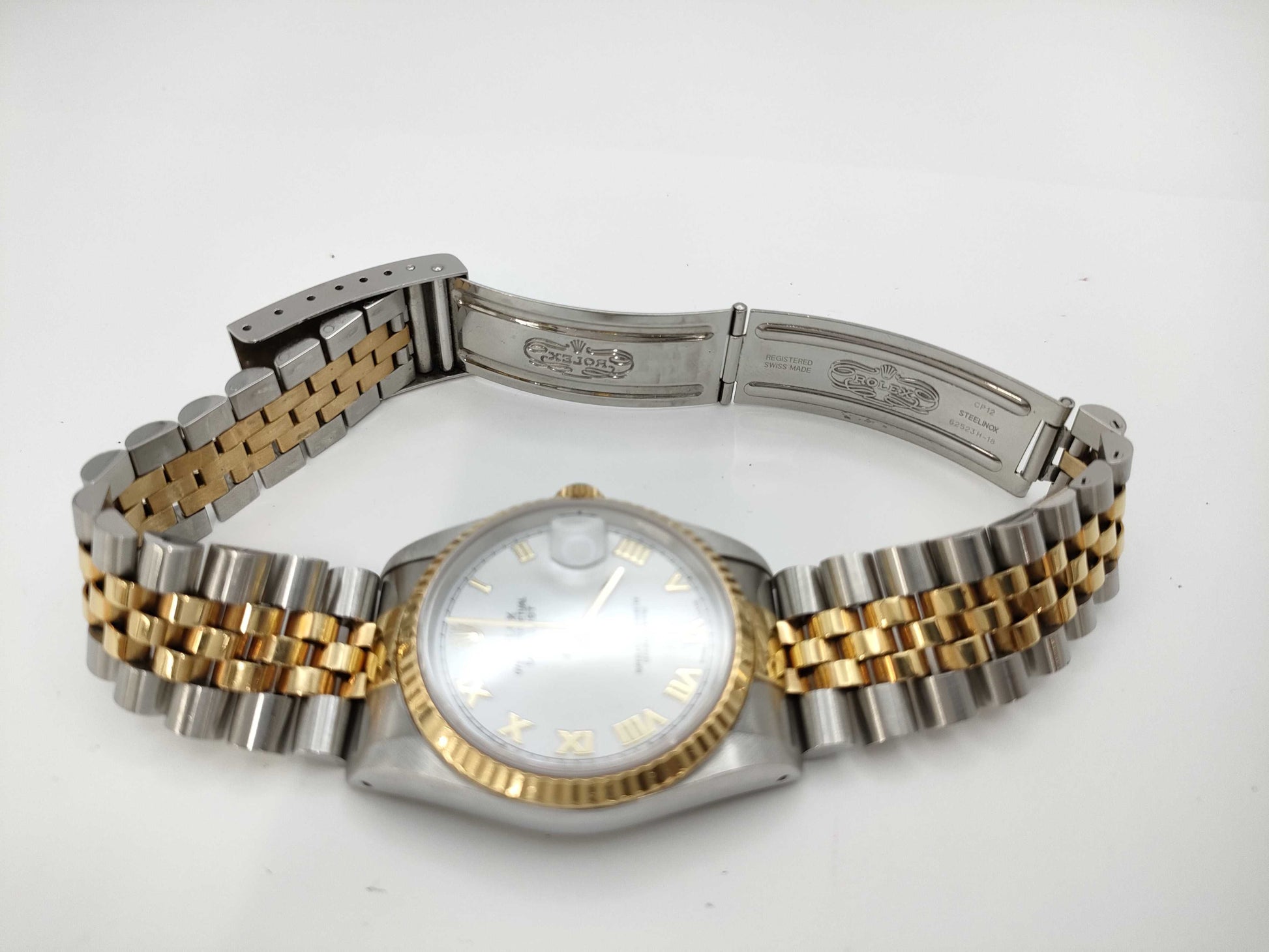 ROLEX 16233 E480781 White Dial Boys' Watch