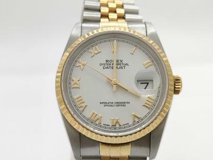 ROLEX 16233 E480781 White Dial Boys' Watch