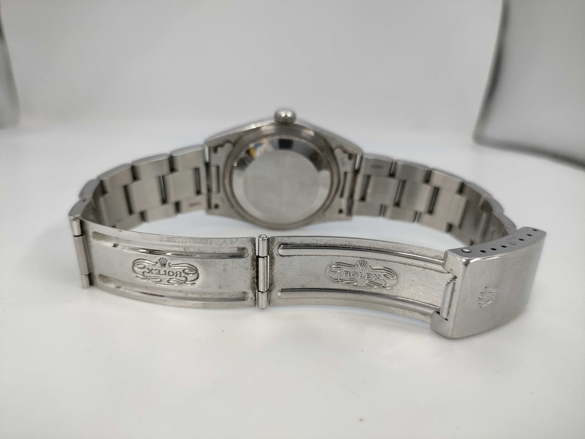 ROLEX 16200 F517473 Silver Roman Men's Watch