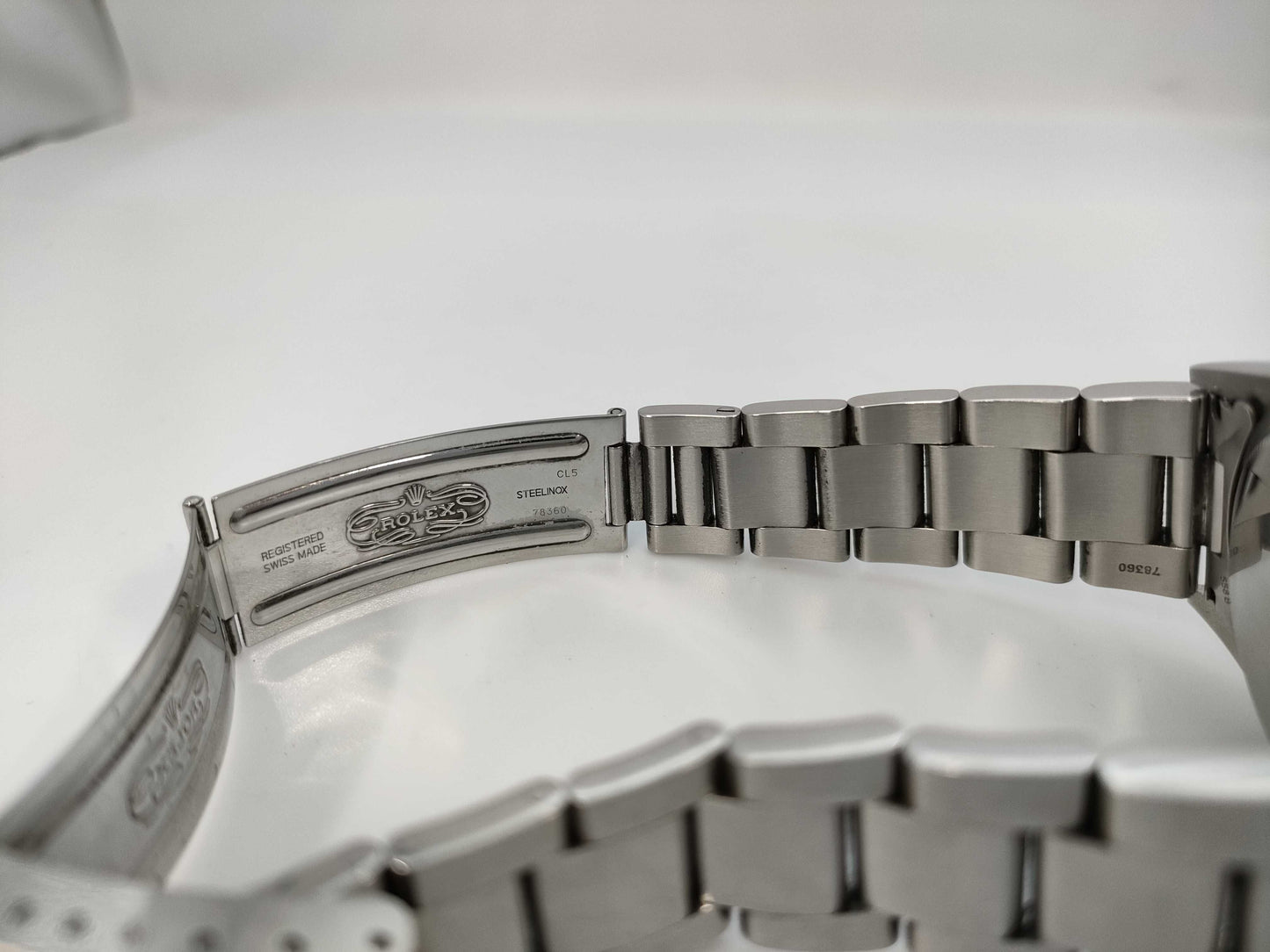 ROLEX 16200 F517473 Silver Roman Men's Watch