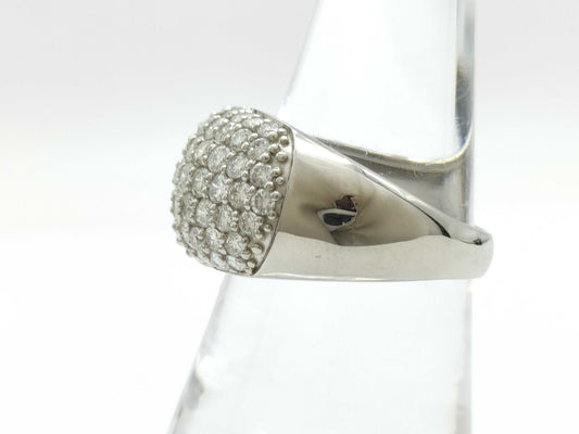 D4.099ct PT900 9.7g Ring 