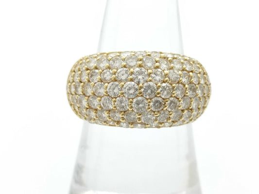 D4.040ct K18 7.7g Ring 