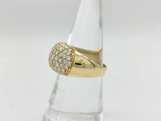 D4.054ct K18 7.7g Ring 