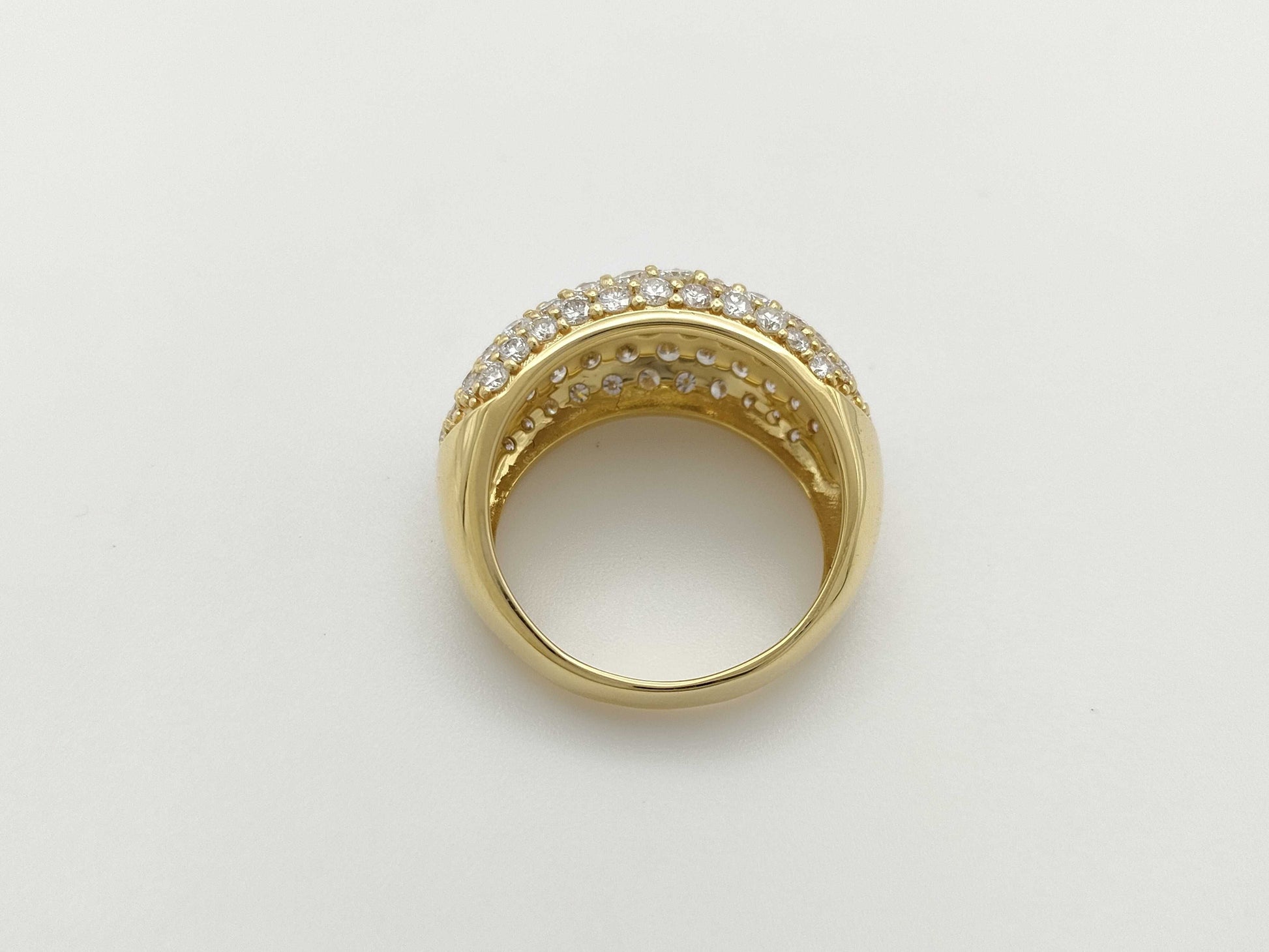 D4.054ct K18 7.7g Ring 