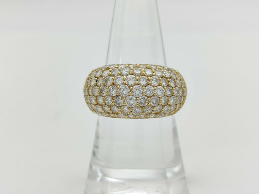 D4.054ct K18 7.7g Ring 