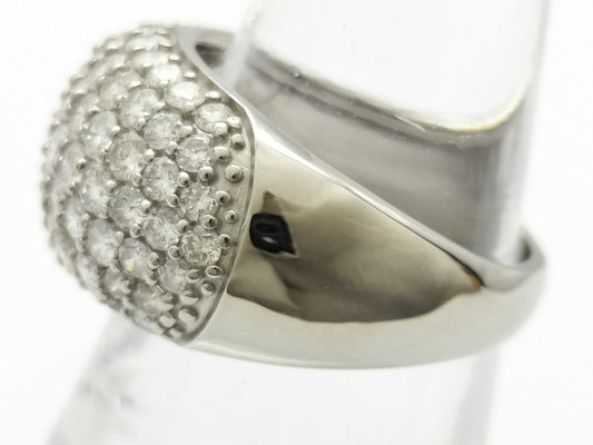 D4.133ct PT900 10.1g Ring 