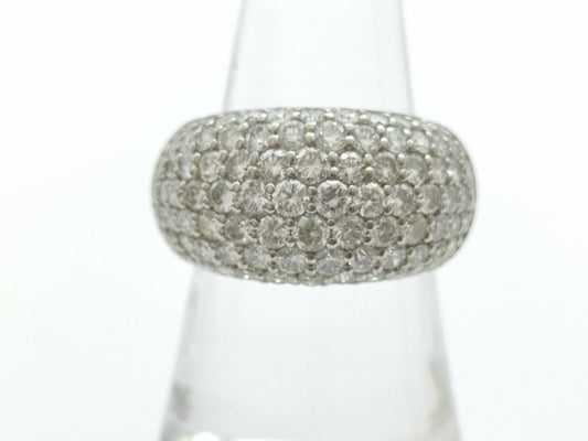 D3.998ct PT900 10.8g Ring 
