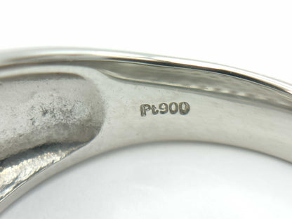 D3.998ct PT900 10.8g Ring 