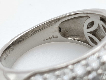 D3.995ct PT900 11.5g Ring 
