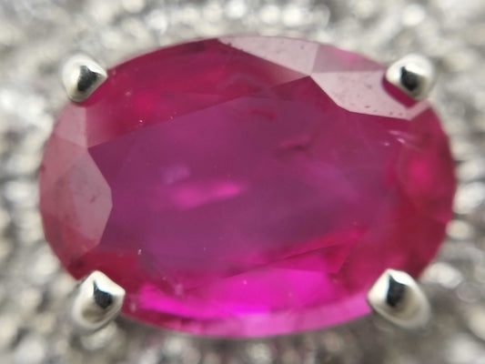 R1.00ct D1.00ct PT900 3.9g Pendant Top 