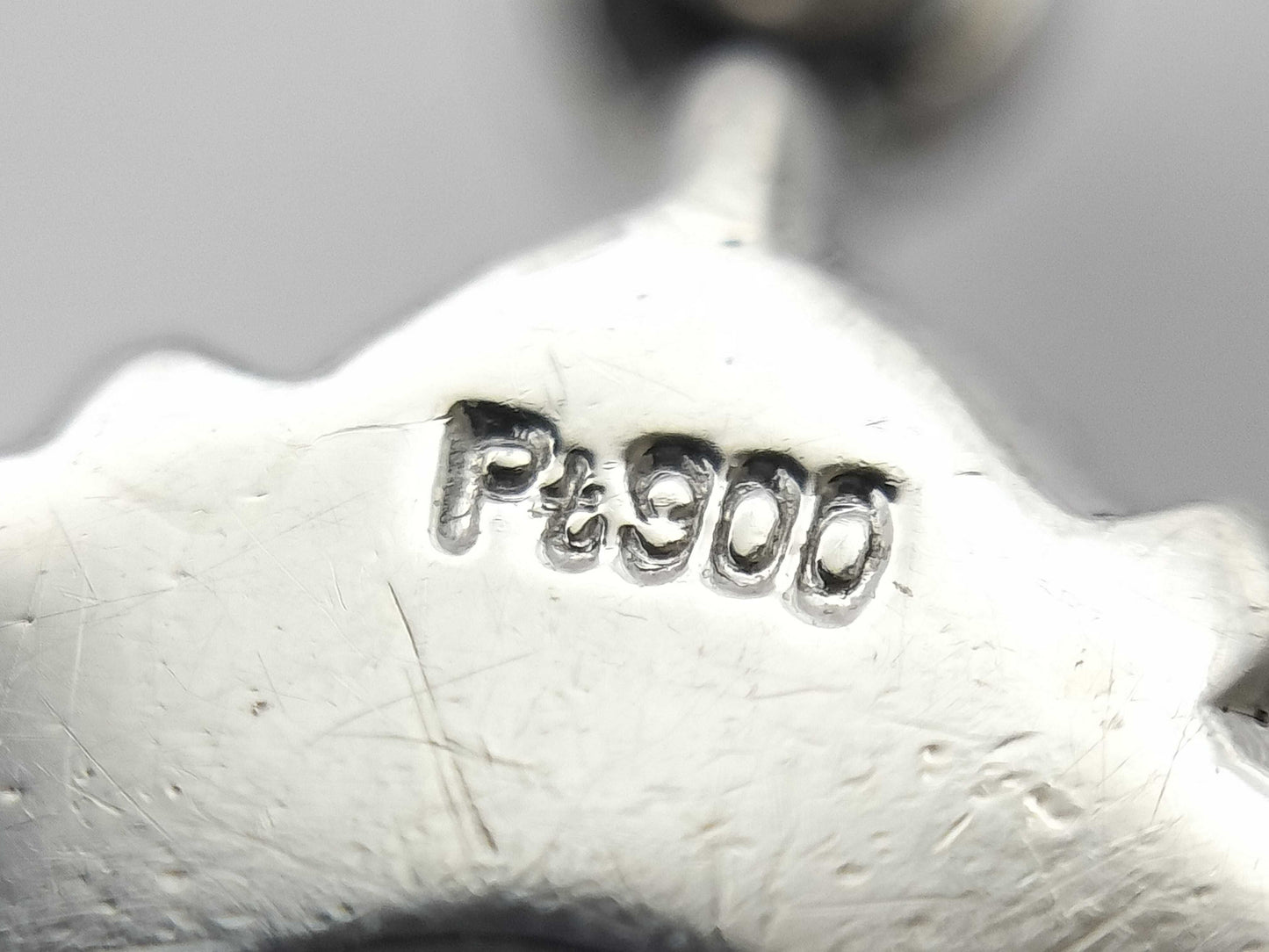 AX 2.194ct D 2.496ct/0.208ct PT900 6.3g Pendant Top 
