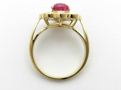 R2.040ct D2.00ct K18 6.4g Ring 
