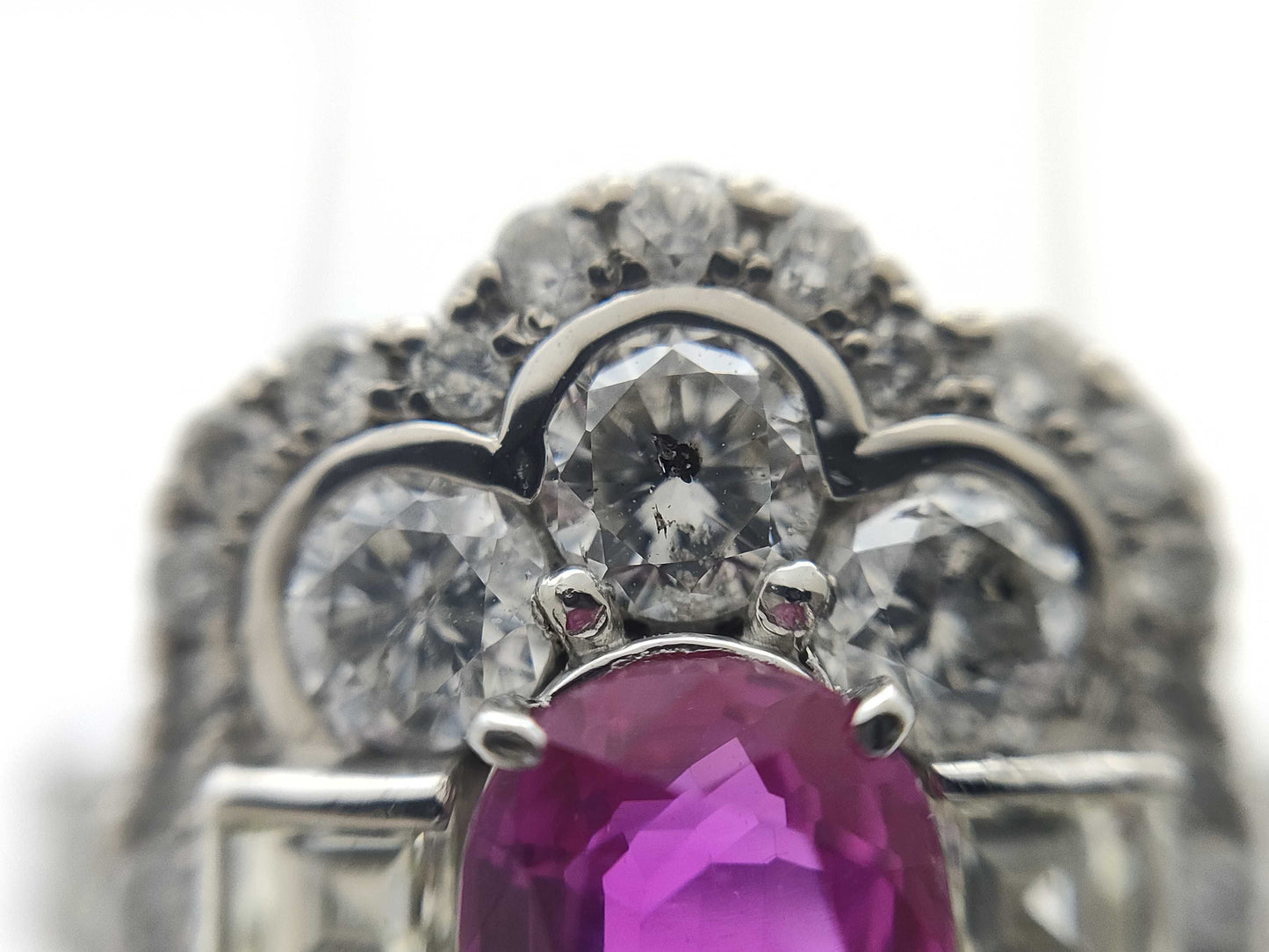R1.04ct D2.67ct PT900 8.9g Ring 