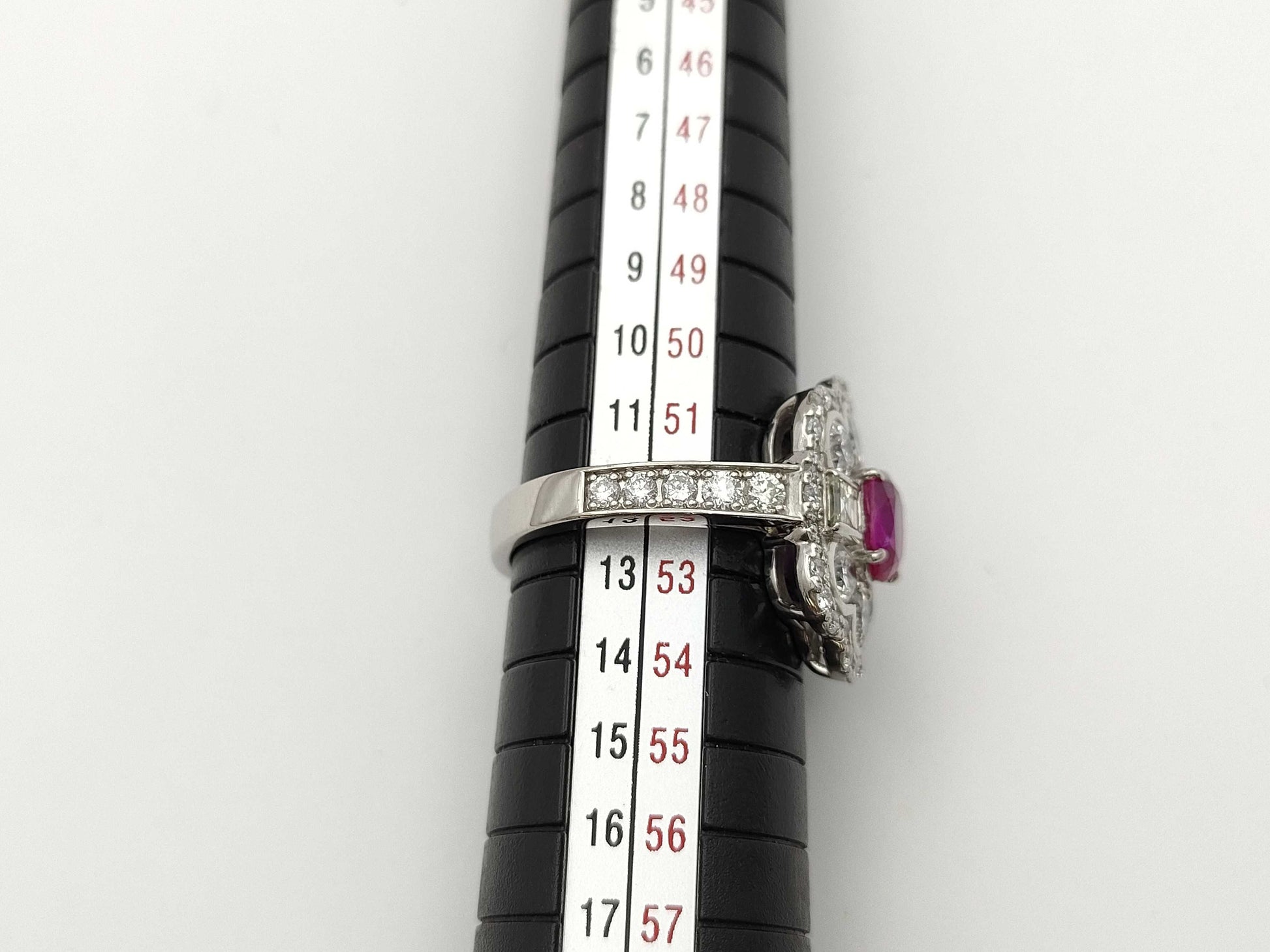 R1.04ct D2.67ct PT900 8.9g Ring 