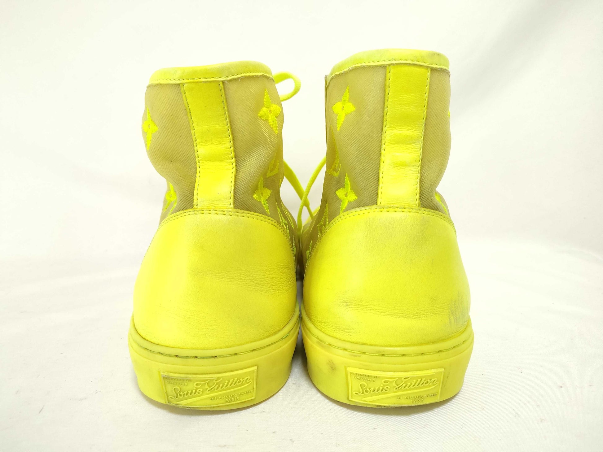 LOUIS VUITTON Tattoo Line High-Top Sneakers Men's Sneakers